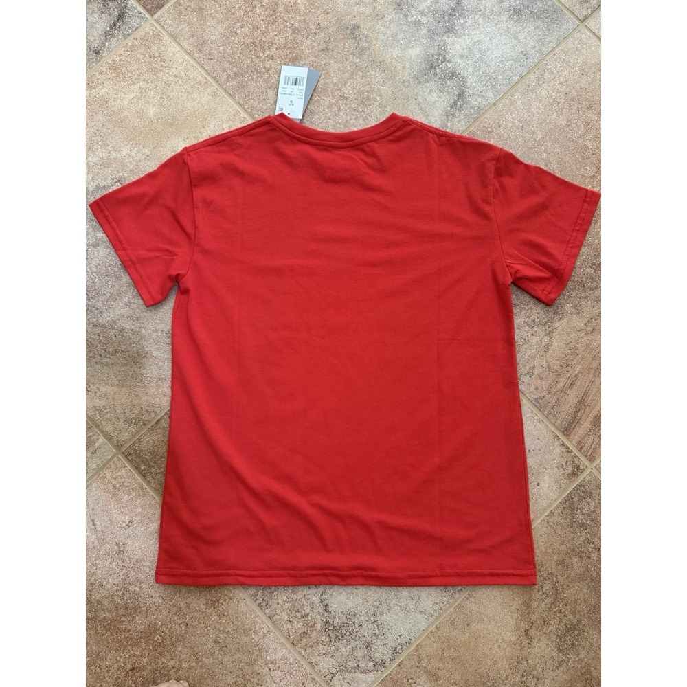 Women's Disney Toy Story Red Pizza Planet Short Sleeve T-Shirt Size Small NWT - Picture 4 of 4